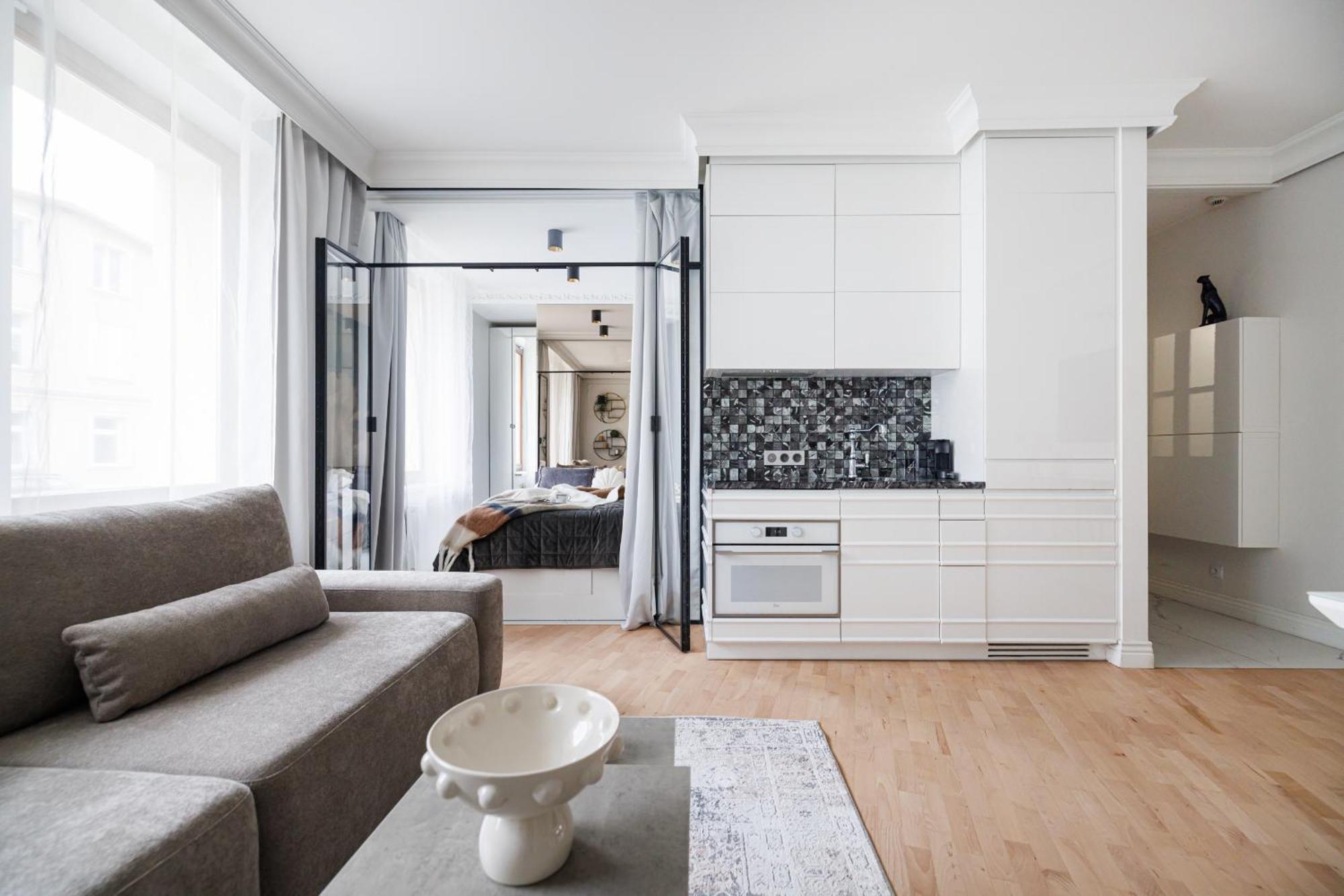 Gold By Praia Apartments - 600 M Do Plazy - Parking Sopot Buitenkant foto