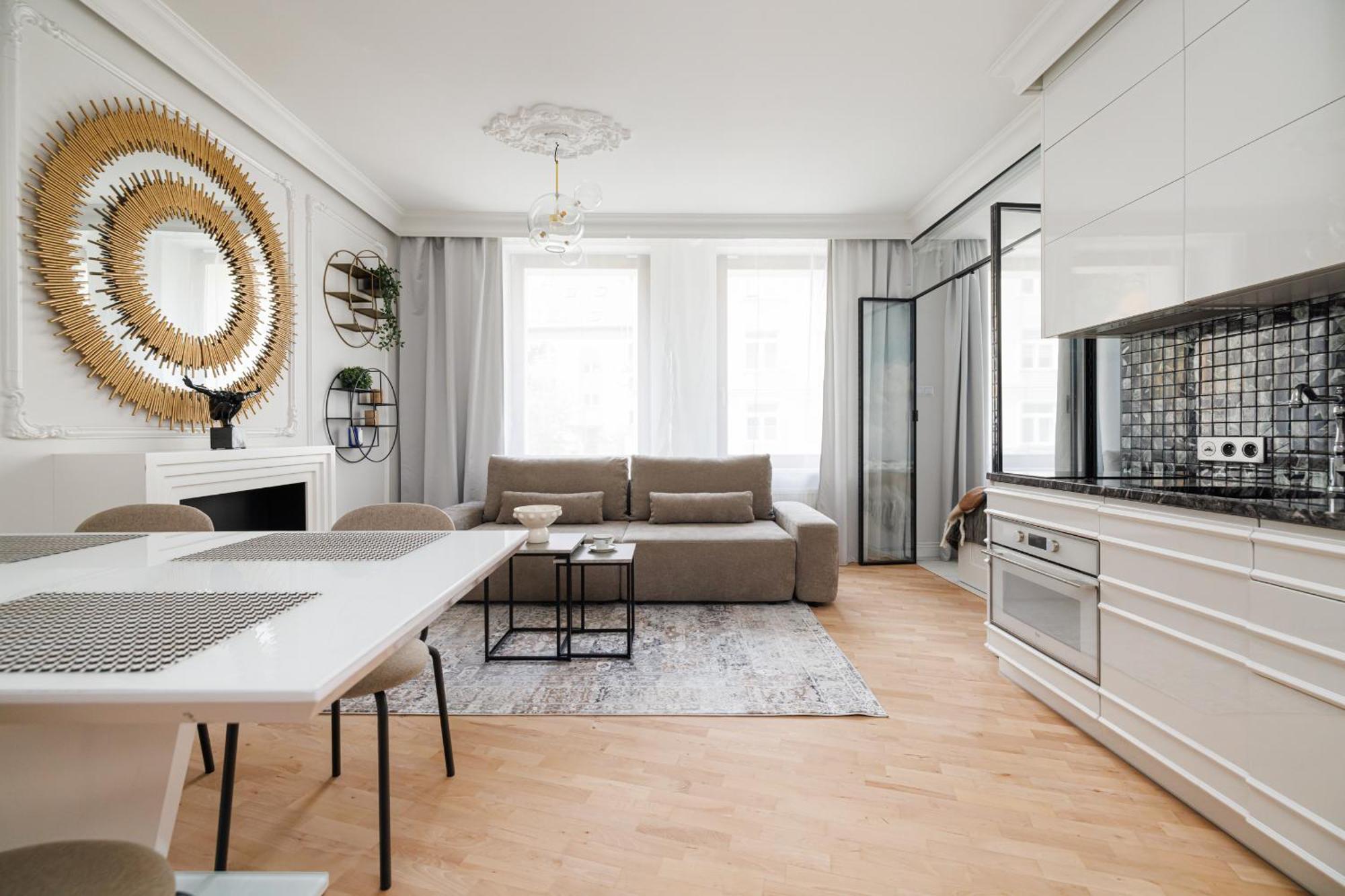Gold By Praia Apartments - 600 M Do Plazy - Parking Sopot Buitenkant foto