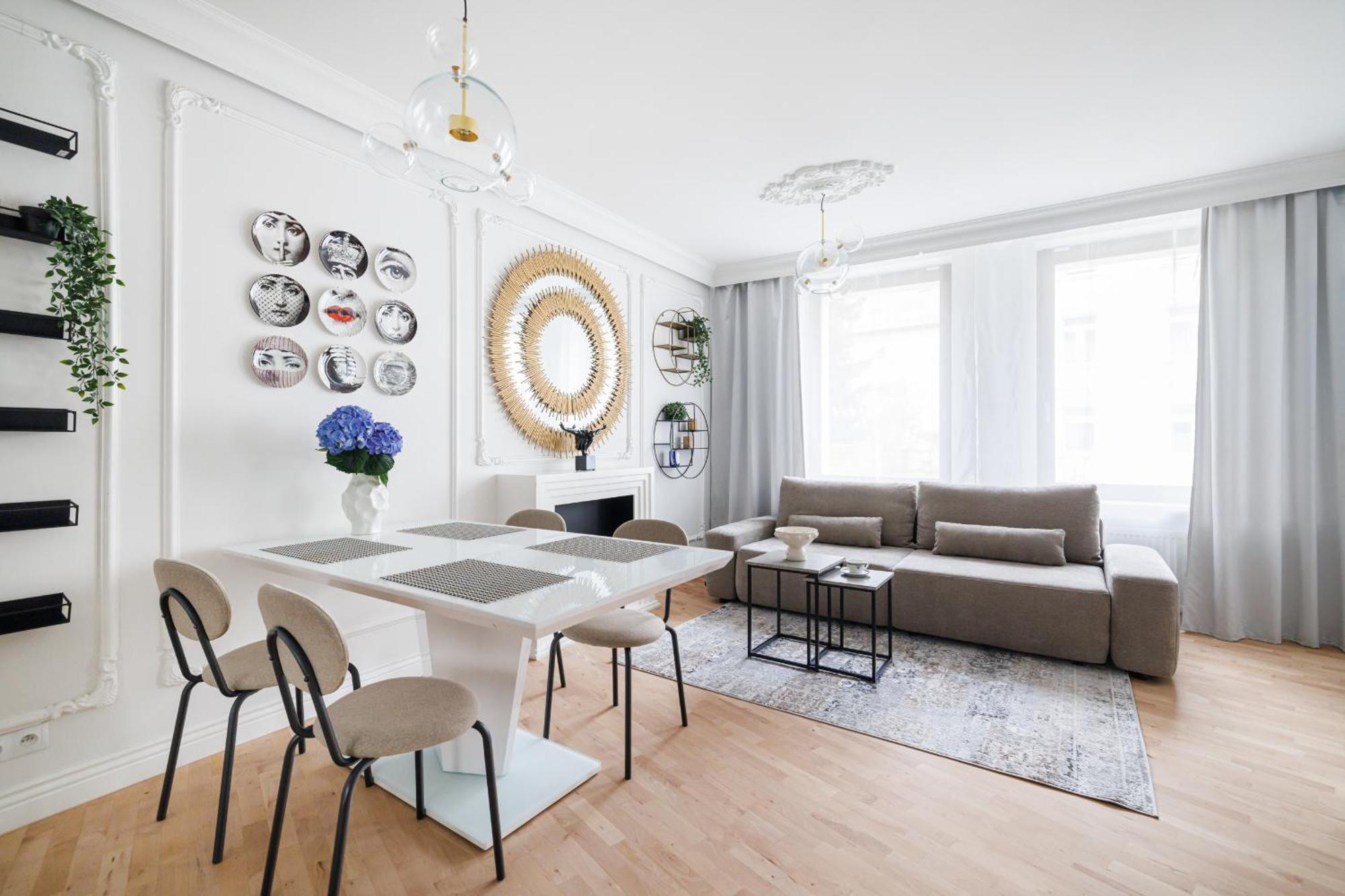 Gold By Praia Apartments - 600 M Do Plazy - Parking Sopot Buitenkant foto